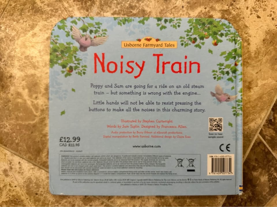 Usborne Noisy Train Board Book - photo 4