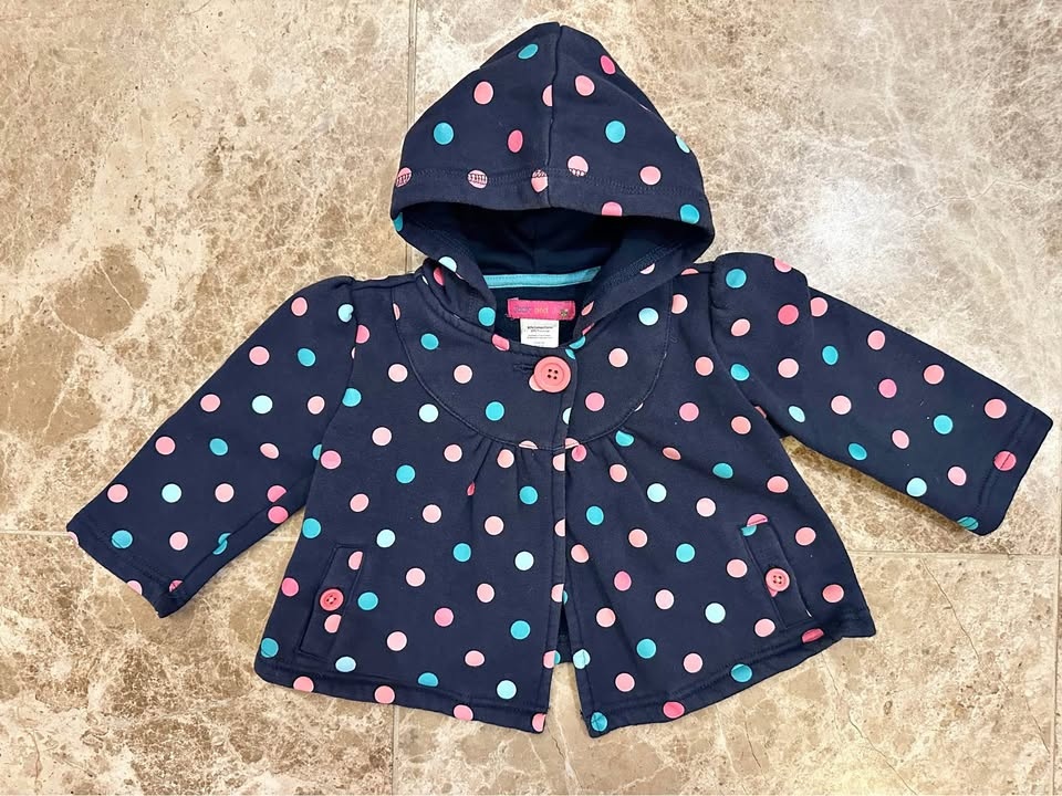Jack and Jill Polka Dot Jacket 18-24M