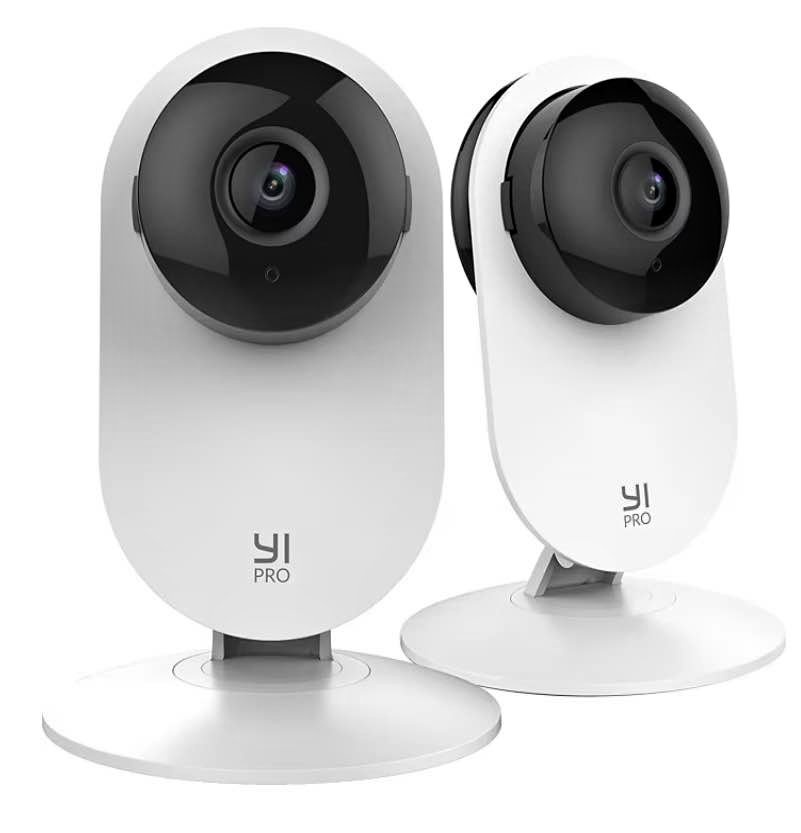 YI Pro 2K Home Security Camera (2 Pcs)