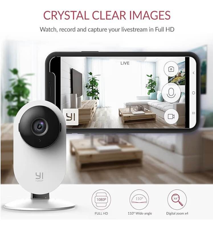 YI Pro 2K Home Security Camera (2 Pcs) - photo 2