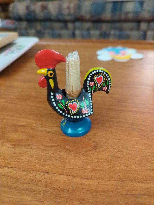 Rooster Toothpick Holder