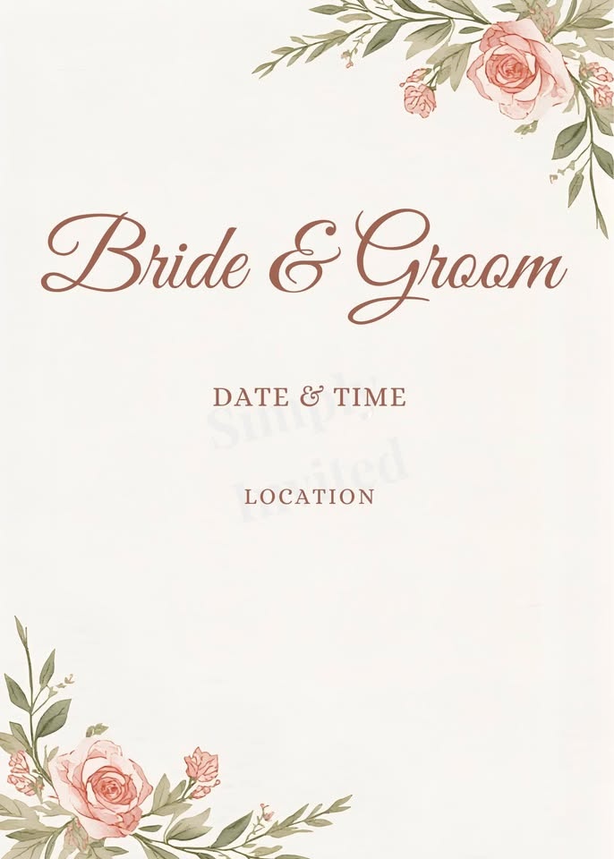 Custom Wedding Invitations & Stationery Suites (Digital) - photo 3