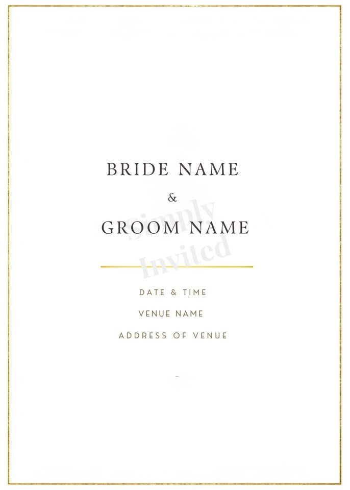 Custom Wedding Invitations & Stationery Suites (Digital) - photo 5