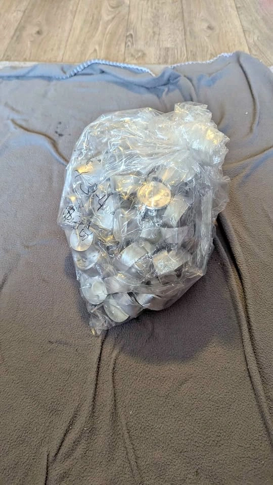 40 Aluminum Tea Light Cups