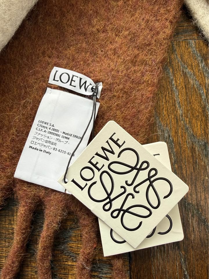 Loewe Alpaca Two Tone Scarf - photo 3