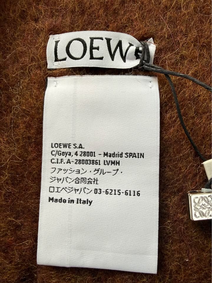 Loewe Alpaca Two Tone Scarf - photo 4