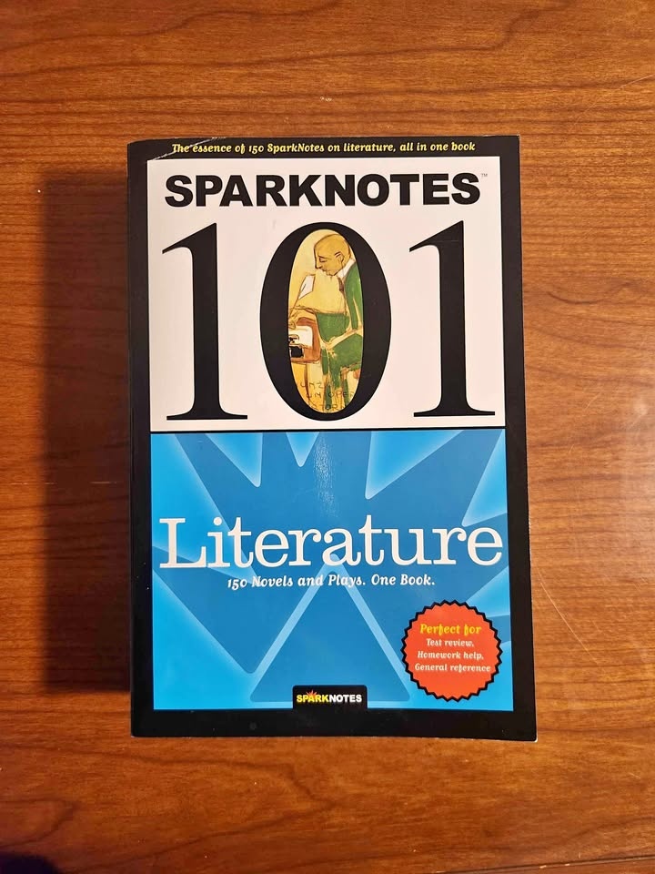 Sparknotes 101 Literature Study Review Book