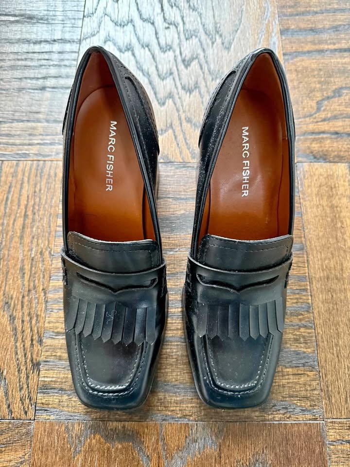 W 6.5 Marc Fisher Hamish dress loafers