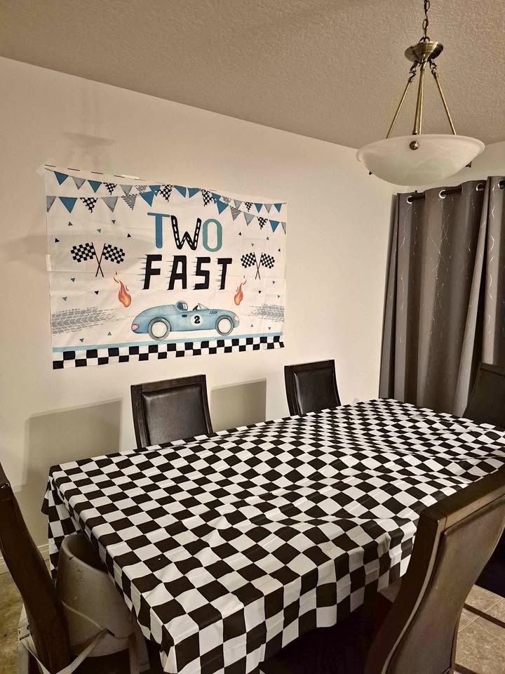 "Two Fast" Birthday Decorations