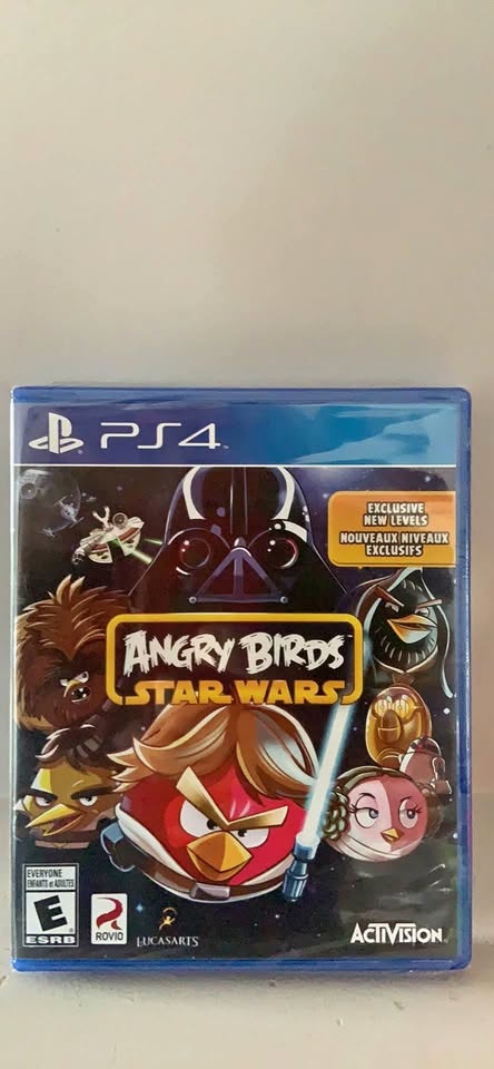 PS4 Angry Birds Star Wars Game Factory Sealed
