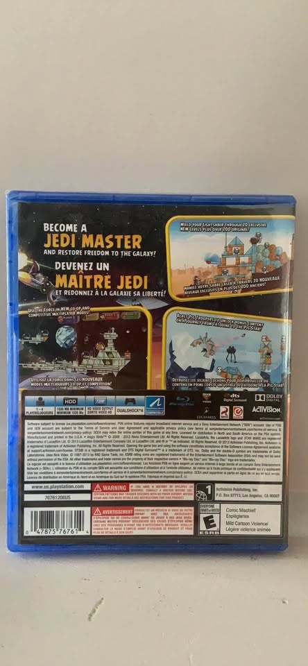 PS4 Angry Birds Star Wars Game Factory Sealed - photo 2