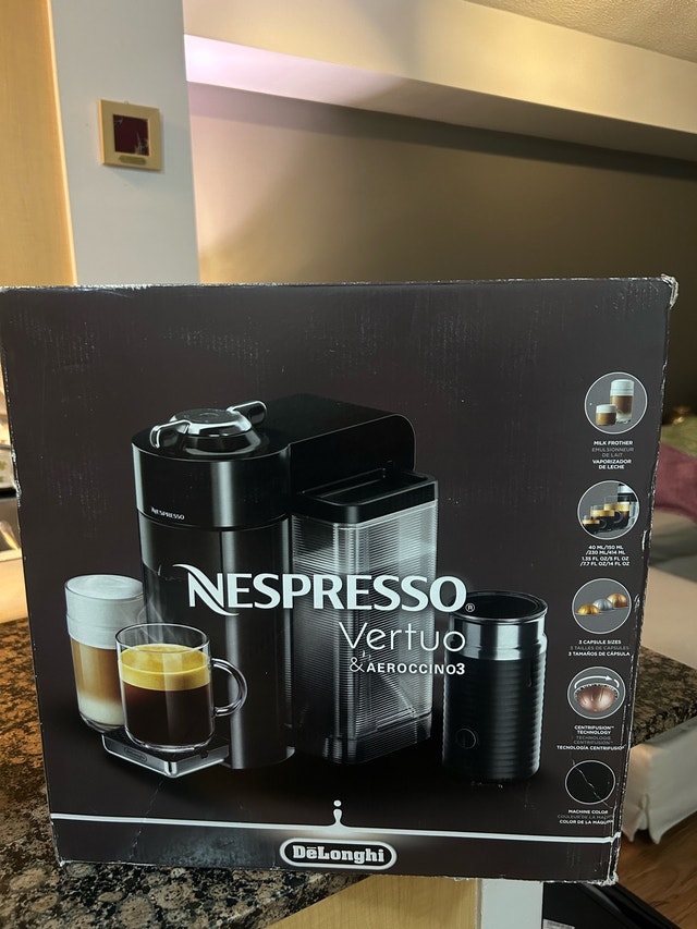 Nespresso Vertuo Coffee Machine with Aeroccino - photo 5