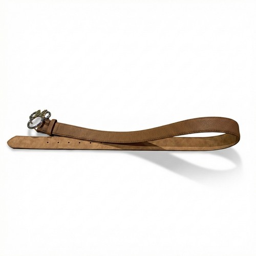 Disney Minnie Mouse Belt - Brown Faux Leather - Size L - photo 2