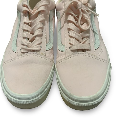 Vans Old Skool Pink Suede Canvas Low Top Skateboard Shoes Women - photo 2