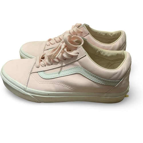 Vans Old Skool Pink Suede Canvas Low Top Skateboard Shoes Women - photo 3