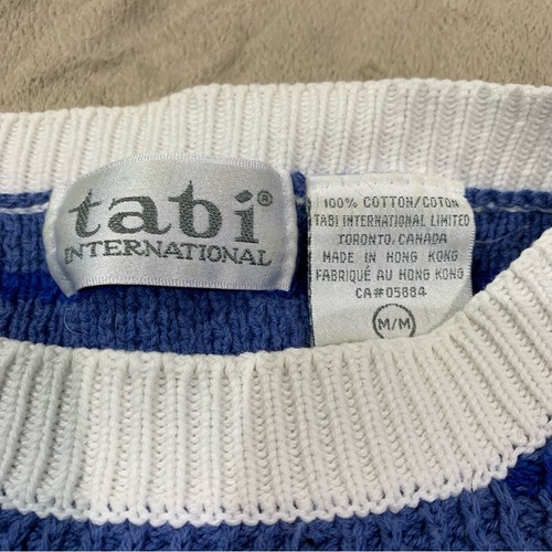 Rare Vintage Tabi International Cotton Sweater 90s - photo 5