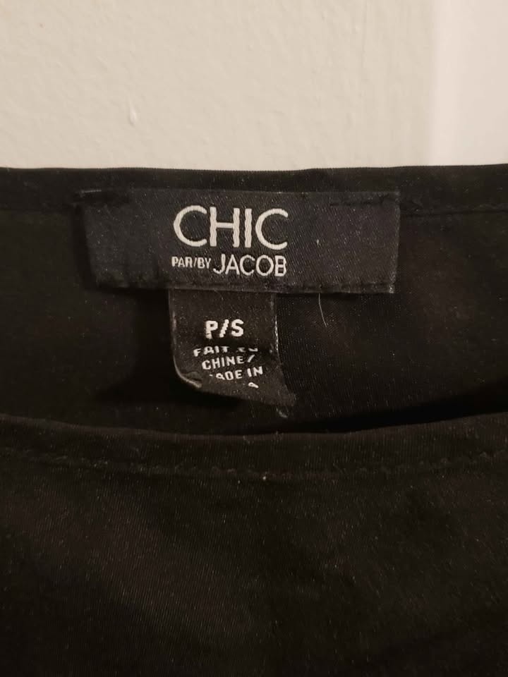 Chic by Jacob Plain Black Dress - Size S - photo 3