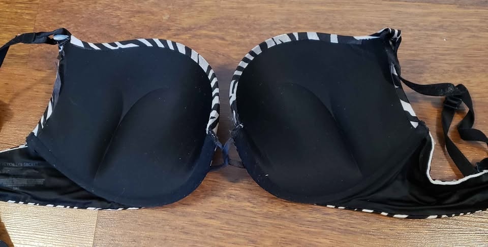 Victoria's Secret Bombshell Add-2-Cups Zebra Print Bra 36C - photo 4