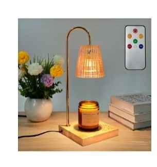 Candle warmer with remote