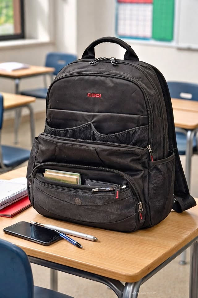CODi Backpack – Multi-Pocket Organizer / Work or School Bag