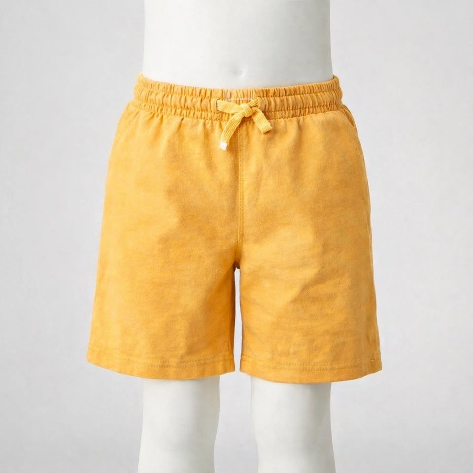 George Boys Shorts – Size M (7–8 yrs) – Bright Yellow ☀️