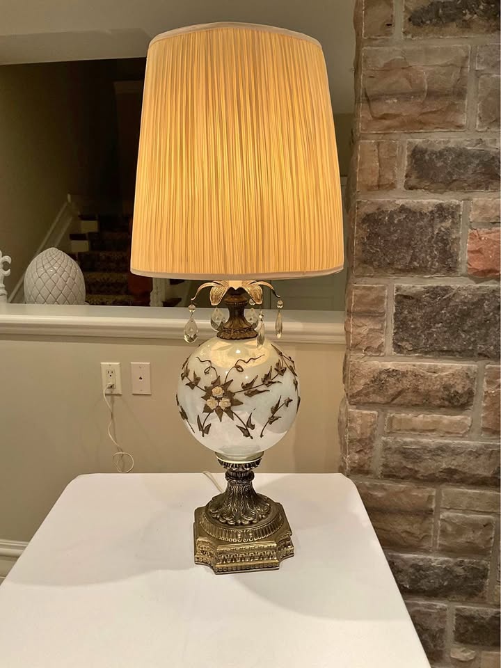 Vintage MCM Carl Falkenstein Hollywood Regency Table Lamp