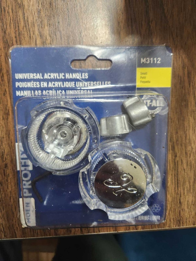 Moen Acrylic Handles