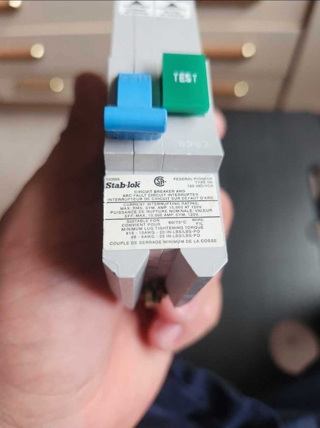 Federal Pioneer Stab-lok Breaker (Arc Fault Circuit Interrupter) - photo 2