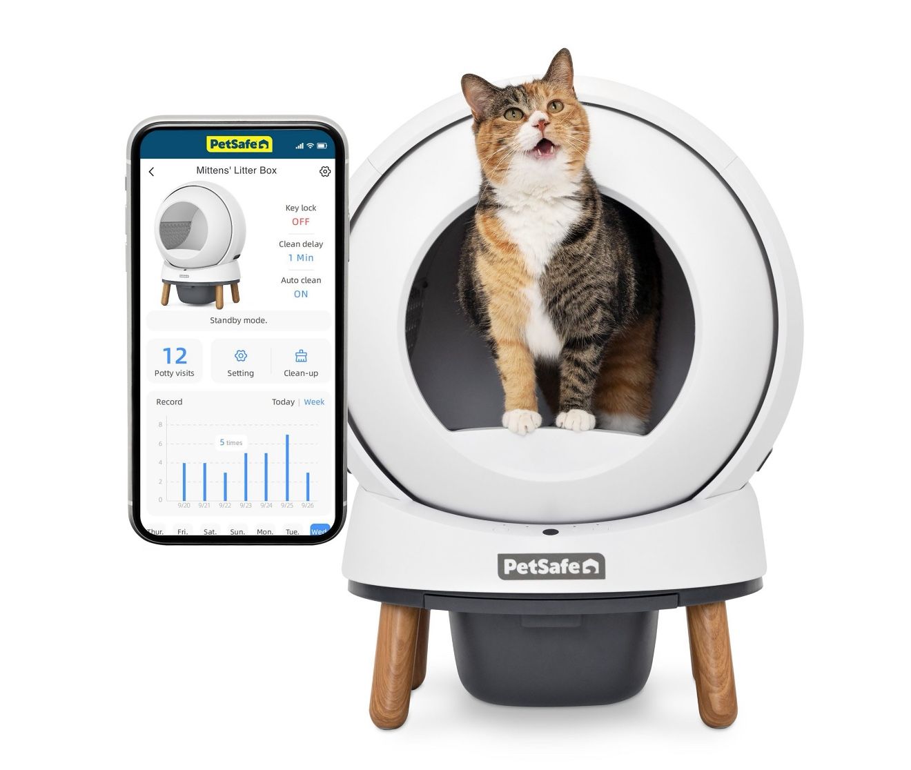 PetSafe ScoopFree SmartSpin Self-Cleaning Litter Box