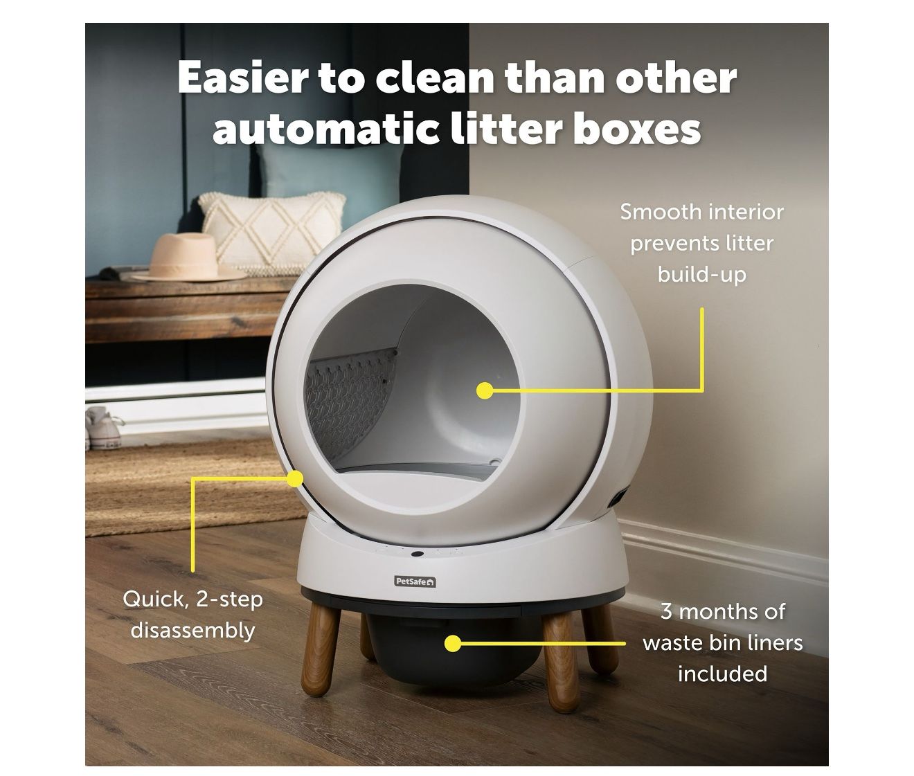 PetSafe ScoopFree SmartSpin Self-Cleaning Litter Box - photo 2