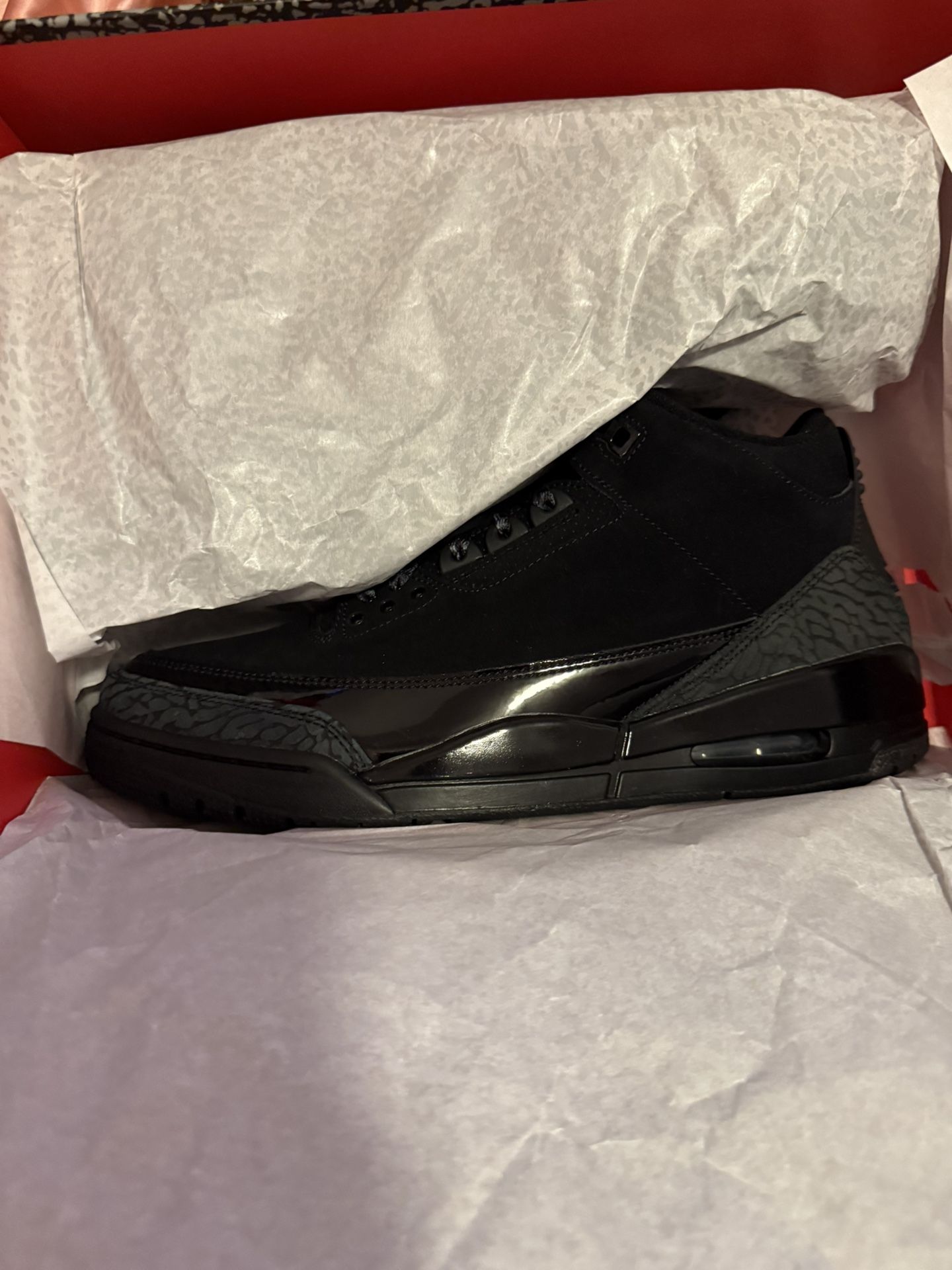 Black Cat Jordan 3’s