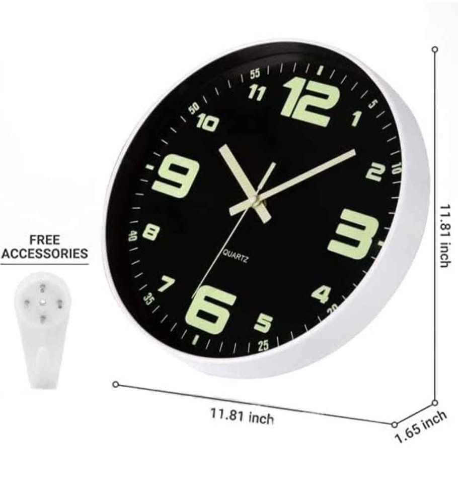Luminous wall clock - photo 2