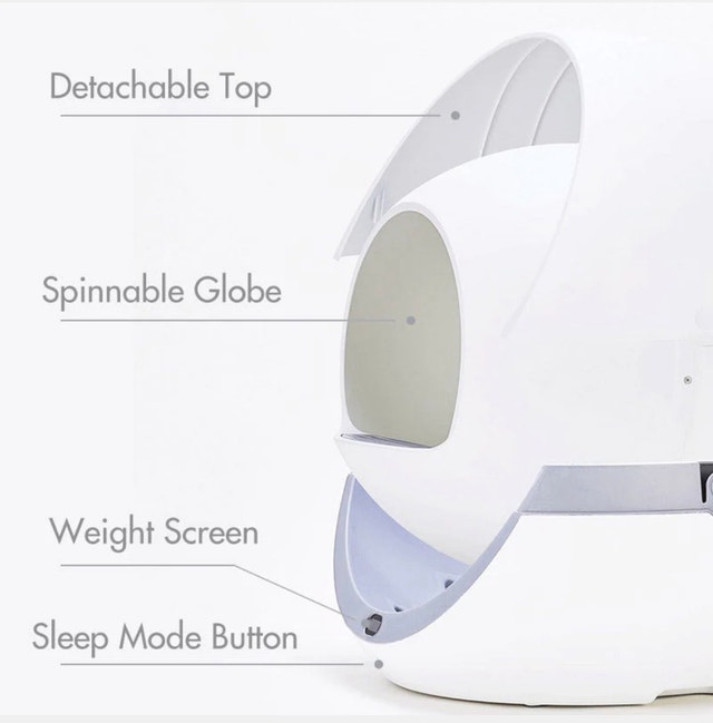PetSafe Litter-Robot 3 Open Air Automatic Self-Cleaning Litter B - photo 3