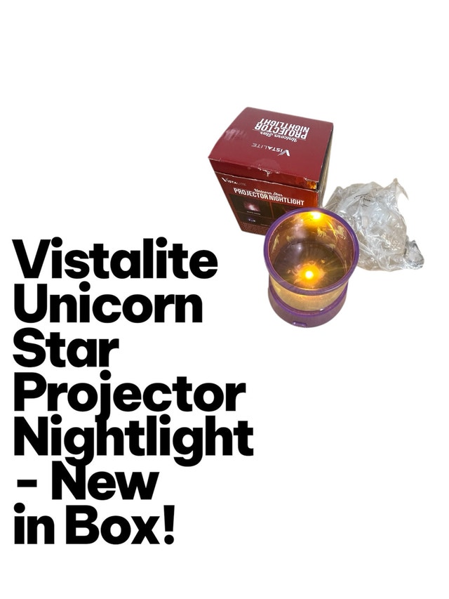 Vistalite Unicorn Star Projector Nightlight - photo 2