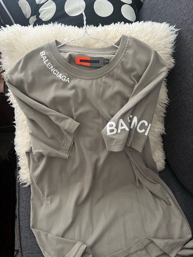 Balenciaga T-shirt - Medium - Khaki - photo 3