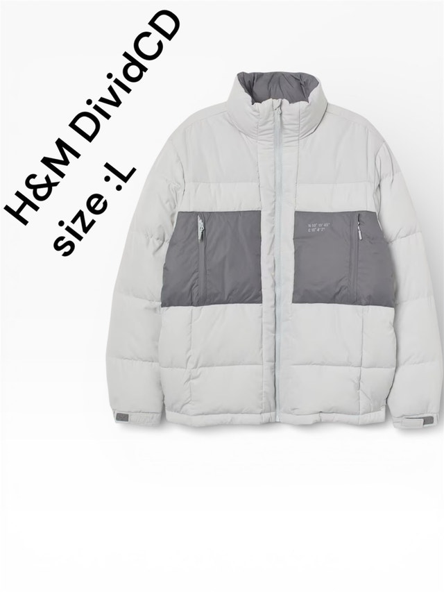 H&M Divided Puffer Jacket - Size Large