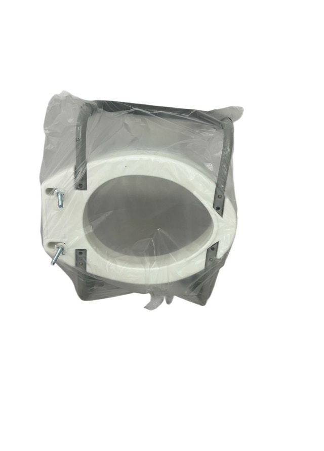 New Toilet Seat with Supportive Arms