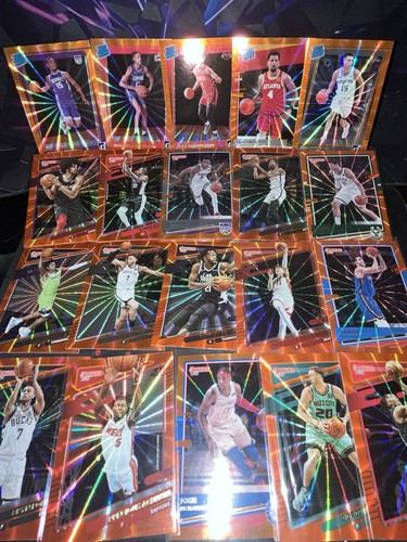 20 Lot - 2021 Panini Orange Laser Rookies - Durant, DeRozan NBA