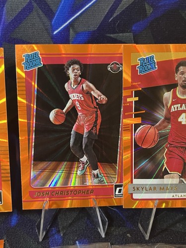 20 Lot - 2021 Panini Orange Laser Rookies - Durant, DeRozan NBA - photo 3
