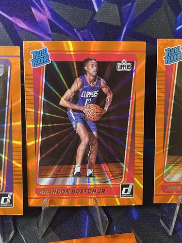 20 Lot - 2021 Panini Orange Laser Rookies - Durant, DeRozan NBA - photo 4