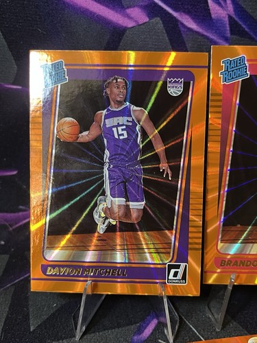 20 Lot - 2021 Panini Orange Laser Rookies - Durant, DeRozan NBA - photo 5