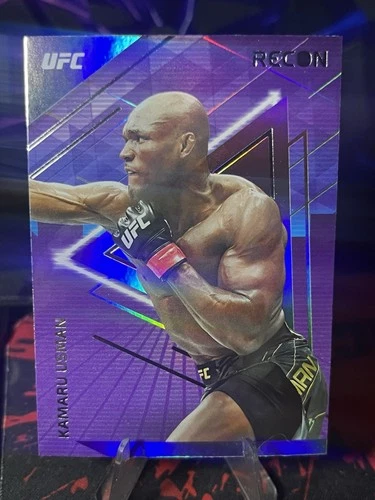 Kamaru Usman Lot Insert My House 2021 Panini + Kevin Holland Ora - photo 2