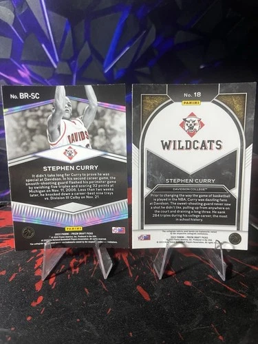 2022 Panini Draft Stephen Curry Lot + Deni Avdjia RC - photo 3