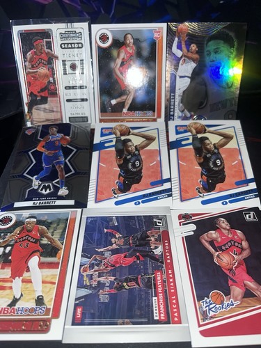 Scottie Barnes, Pascal Siakam, RJ Barret Lot - 2022 Panini Donru
