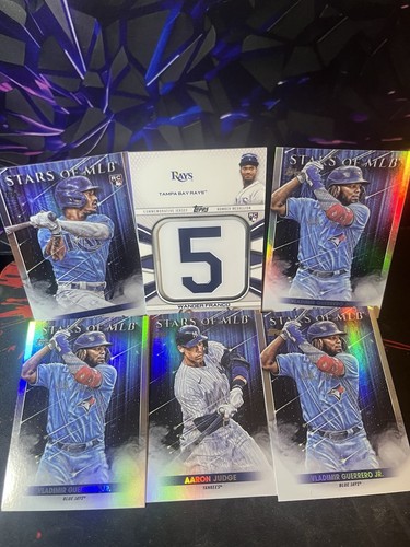2022 Topps Series 1 Wander Franco Medallion & Stars of MLB