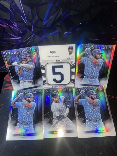 2022 Topps Series 1 Wander Franco Medallion & Stars of MLB - photo 5