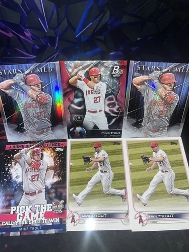 2023 Bowman Platinum Mike Trout Lot