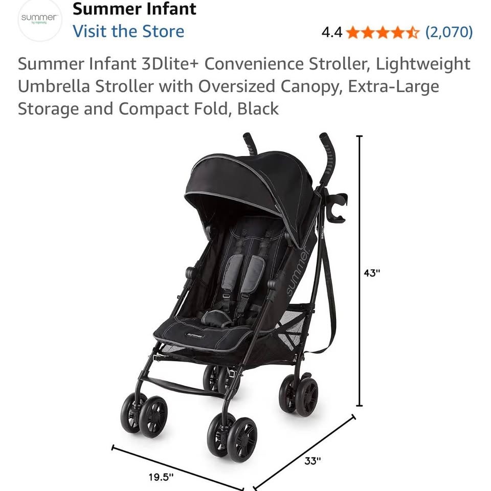 Summer Infant 3Dlite+ Stroller - photo 2