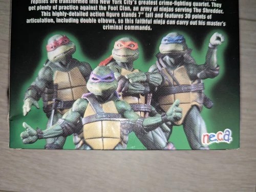NECA TMNT 1990 Movie Melee Foot Soldier - New - photo 5