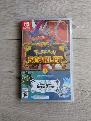 Pokemon Scarlet + The Hidden Treasure of Area Zero - Switch